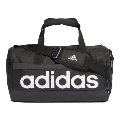 Dámska cestovná taška ADIDAS LINEAR DUF XS BLACK WHITE