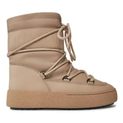 Dámské kotníkové zimní boty MOON BOOT Ltrack Tube Rubber beige