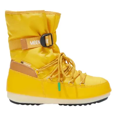 Dívčí kotníkové zimní boty MOON BOOT LOOP NYLON, 003 yellow