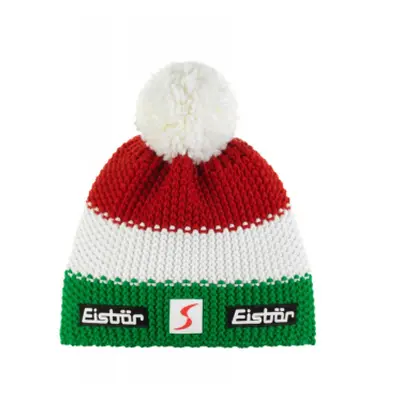 Zimní čepice EISBÄR Star Pompon MÜ SP - electric white-ardea