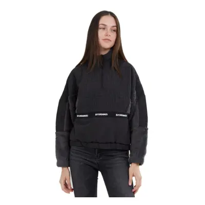 Dámská flísová mikina FUNDANGO Calypso Hybrid Pullover-890-black