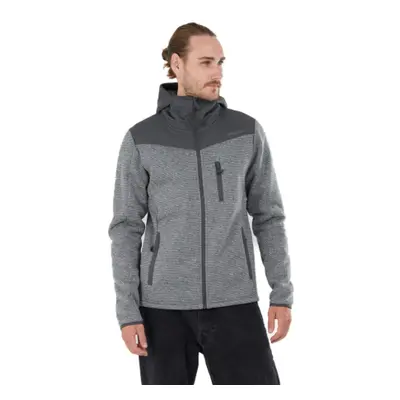 Pánská mikina se zipem FUNDANGO Ashford Insulated Fleece Jacket-745-grey heather