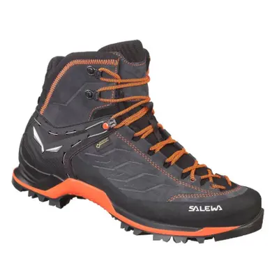 Pánská kotníková turistická obuv SALEWA MTN Trainer Mid GTX asphlat fluo orange