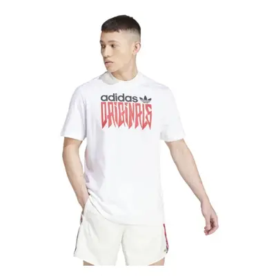 Pánské triko s krátkým rukávem ADIDAS GRFX TEE LOOSE-White