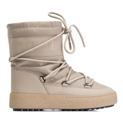 Pánské vysoké zimní boty MOON BOOT Mtrack Tube Rubber beige