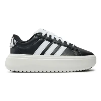 Dámská rekreační obuv ADIDAS Grand Court Platform core black cloud white core white