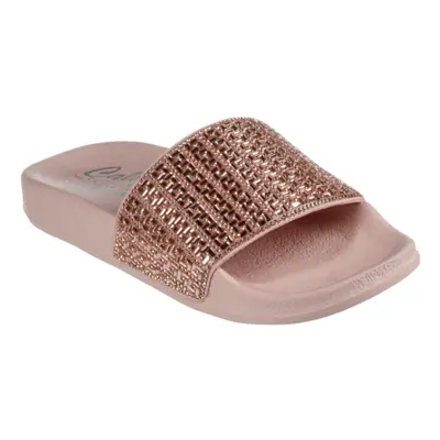 Dámské šlapky (plážová obuv) SKECHERS Pop Ups - New Spark rose gold