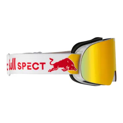 Lyžařské brýle RED BULL SPECT SOAR-14RE2, white red snow - orange with red mirror cat. S2