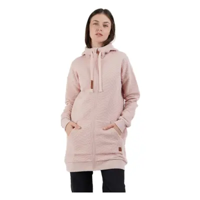 Dámská dlouhá mikina FUNDANGO Blanka Pullover-330-rose