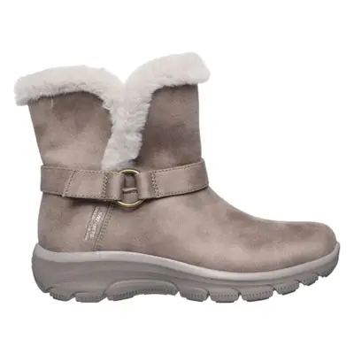 Dámské kotníkové zimní boty SKECHERS Easy Going Dreamer dark taupe