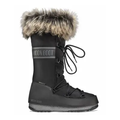 Dámská zimní obuv vysoká MOON BOOT Monaco High black