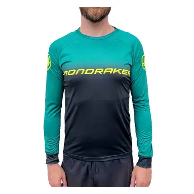 Pánský cyklistický dres s dlouhým rukávem MONDRAKER Enduro Trail Jersey long, british racing gre