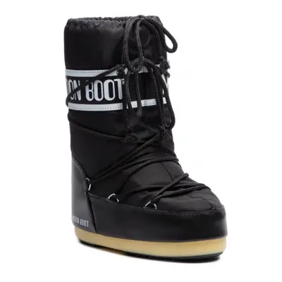 Dětské vysoké zimní boty MOON BOOT Icon Nylon K black