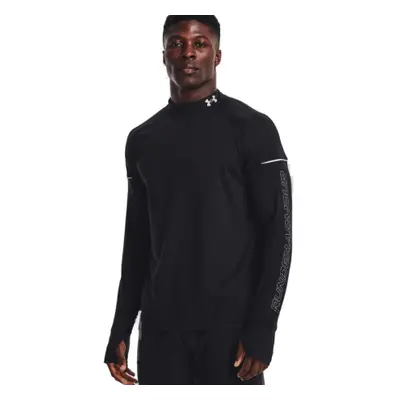 Pánské běžecké tričko s dlouhým rukávem UNDER ARMOUR UA OUTRUN THE COLD LS-BLK-1373214-001