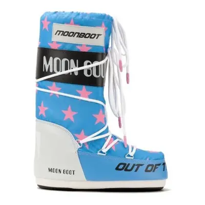 Vysoké zimní boty MOON BOOT Icon Retrobiker pink