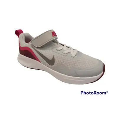 Dětská rekreační obuv NIKE WearAllDay K pure platinum smoke grey pink prime