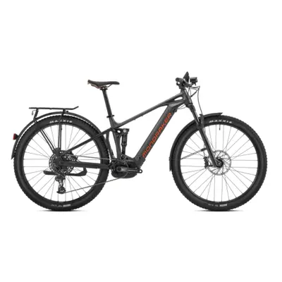 Horské elektrokolo MONDRAKER Chaser X, graphite black orange