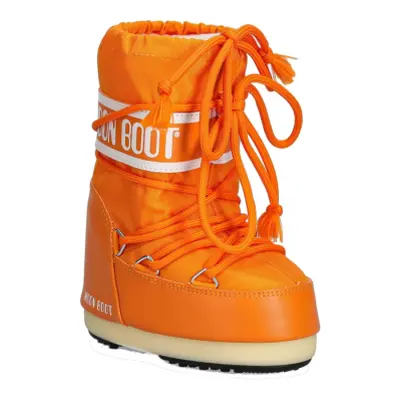 Dětské vysoké zimní boty MOON BOOT ICON NYLON, 090 sunny orange