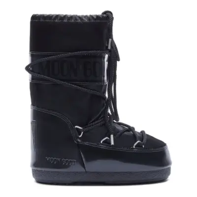 Juniorské vysoké zimní boty MOON BOOT MB ICON GLANCE -JR-N001 BLACK