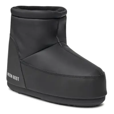 Kotníkové zimní boty MOON BOOT ICON LOW NOLACE RUBBER, 001 black