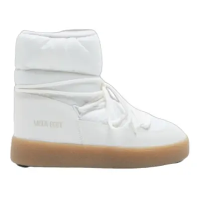 Dámské kotníkové zimní boty MOON BOOT Ltrack Low Nylon WP white