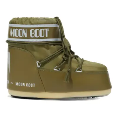 Dámské kotníkové zimní boty MOON BOOT ICON LOW NYLON, 007 khaki