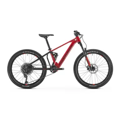 Horské elektrokolo MONDRAKER F-Play 24, cherry red-black