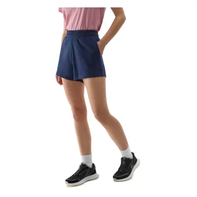 Dámske teplákové kraťasy 4F SHORTS CAS-4FWSS24TSHOF286-31S-NAVY