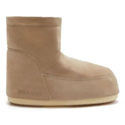 Kotníkové zimní boty MOON BOOT ICON LOW NOLACE SUEDE, 004 sand