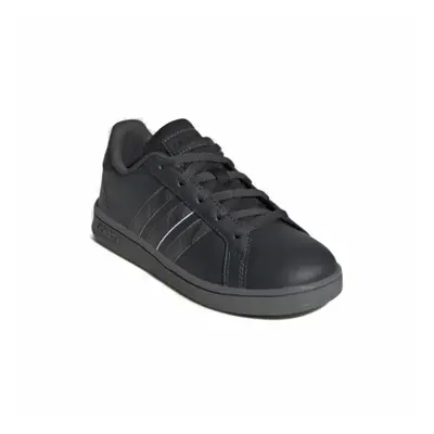 Juniorská rekreační obuv ADIDAS Grand Court Camouflage carbon grey four core black