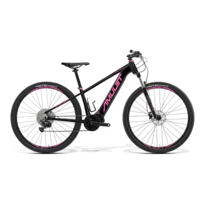 Dámské horské elektrokolo AMULET 29 eRival 4.0 SR, black matt pink