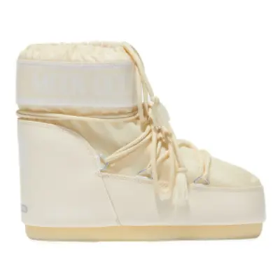 Dámské kotníkové zimní boty MOON BOOT ICON LOW NYLON, 006 cream