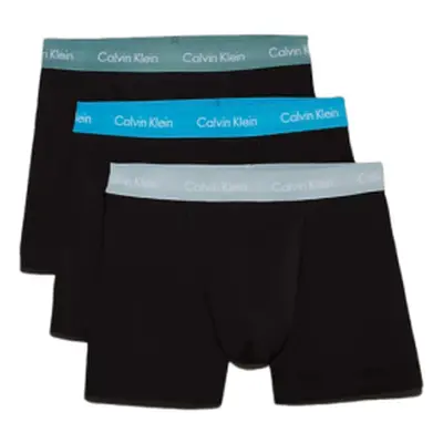 Pánské boxerky CALVIN KLEIN TRUNK 3PK-B- VIVID BL, ARONA, SAGEB GRN WBS