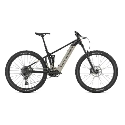 Horské elektrokolo MONDRAKER Dusk, black desert grey orange