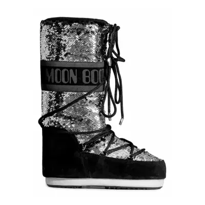 Dámské zimní boty vysoké MOON BOOT Classic Disco black