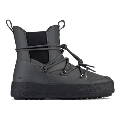 Pánské vysoké zimní boty MOON BOOT Mtrack Chelsea Rubber dark grey