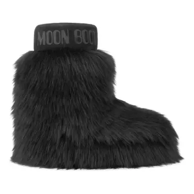 Kotníkové zimní boty MOON BOOT RESORT COL. MB ICON YETI MID-N001 BLACK