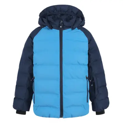 Chlapecká lyžařská bunda COLOR KIDS Ski jacket quilted, AF10.000, blue