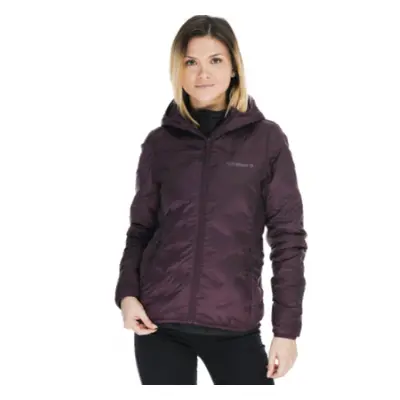 Dámská bunda FUNDANGO ALSEA Hooded Down Jacket-398 - aubergine