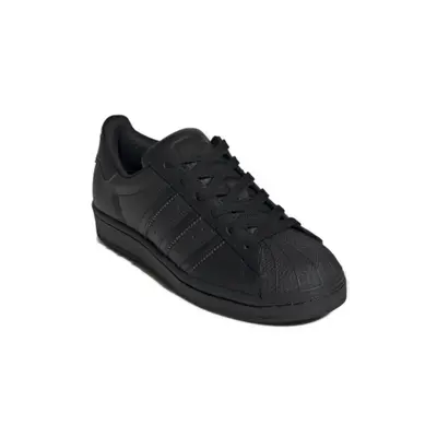 Juniorská vycházková obuv ADIDAS ORIGINALS Superstar J core black core black core black