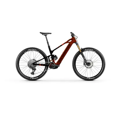 Dámské horské elektrokolo MONDRAKER Crafty Carbon RR, earth red black flame red