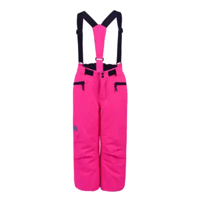 Dívčí lyžařské kalhoty COLOR KIDS Ski pantsw. pockets, AF 10.000, pink glo