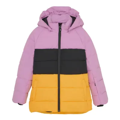 Dívčí lyžařská bunda COLOR KIDS Ski Jacket - Colorblock -Quilt-741722.5214-Lilac chiffon