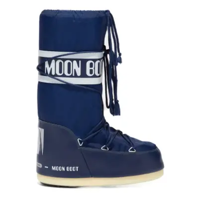 Dámské vysoké zimní boty MOON BOOT ICON NYLON, 002 blue