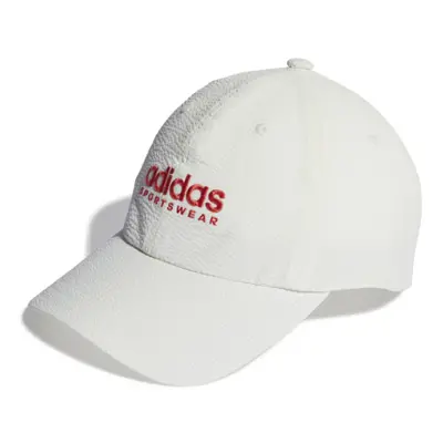 Kšiltovka ADIDAS DAD CAP SEERSUC OWHITE BRIRED