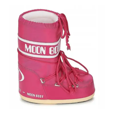 Dětské vysoké zimní boty MOON BOOT Icon Nylon bouganville Kids