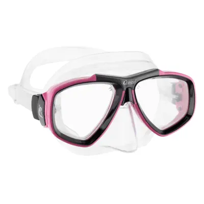 Potápěčská maska CRESSI FOCUS MASK SIL CLEAR FRAME PINK