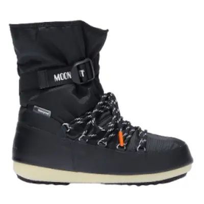 Dívčí kotníkové zimní boty MOON BOOT LOOP NYLON, 001 black