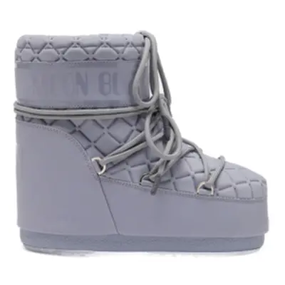 Dámské nízké zimní boty MOON BOOT MB ICON LOW QUILT -H006 GREY