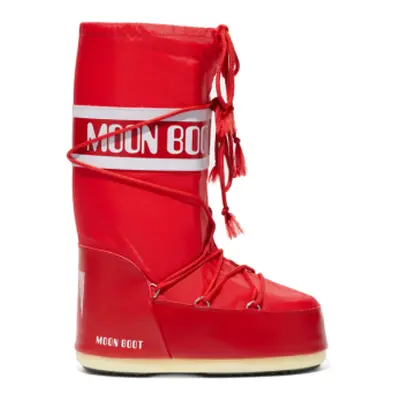 Dámské vysoké zimní boty MOON BOOT MB ICON NYLON D001 RED